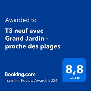 Apartment T3 Neuf Avec Grand Jardin - Proche Des Plages, Saint-Cyr-sur-Mer